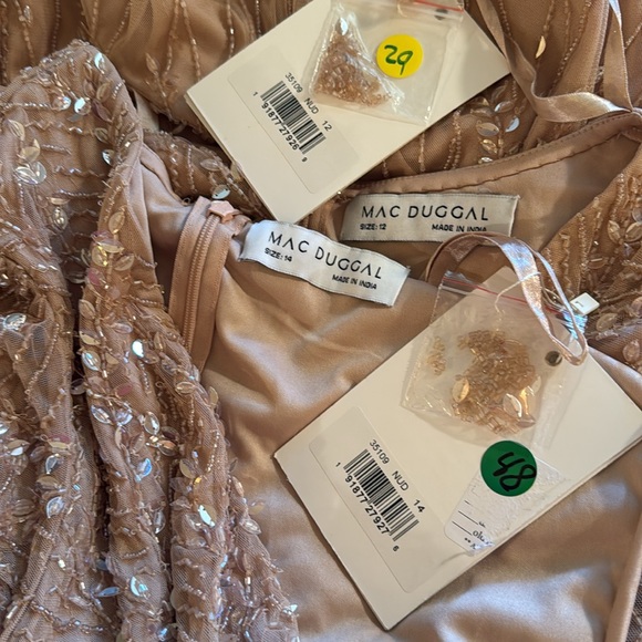 MAC DUGGAL
Embellished Flutter Sleeve Gown - Picture 16 of 17